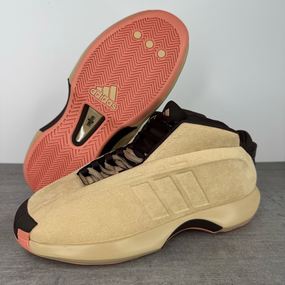 Adidas Crazy 1Kobe Retro Shoes -Beige/Brown IF1142 Men's Size 9